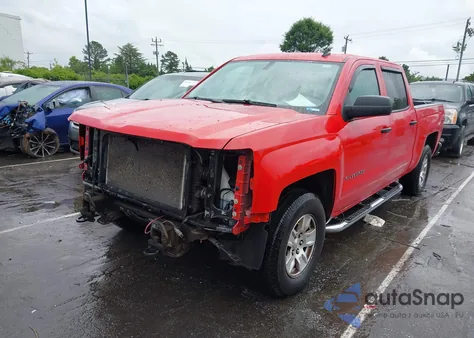 2014 Chevrolet Silverado 1500 1Lt z USA, uszkodzony, nr VIN 3GCUKREC4EG420835